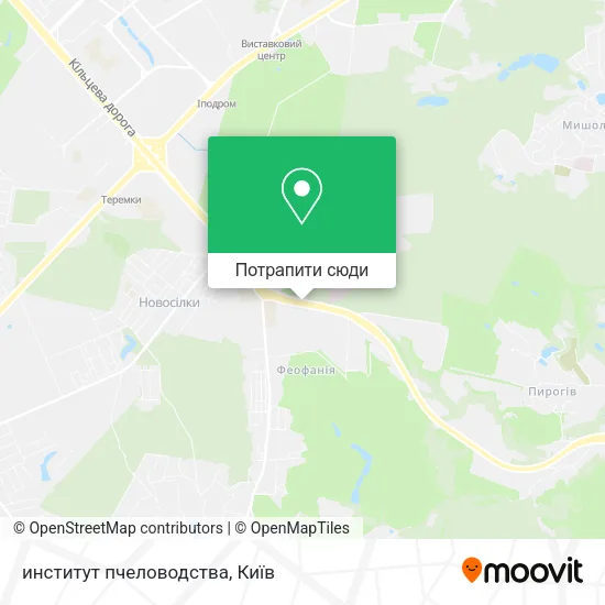 Карта институт пчеловодства