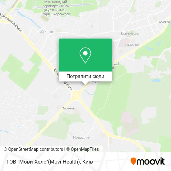 Карта ТОВ "Мови-Хелс"(Movi-Health)