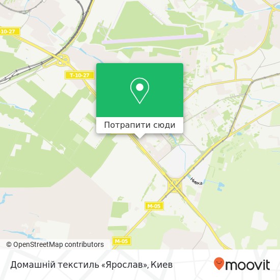 Карта Домашній текстиль «Ярослав»