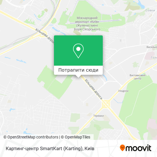 Карта Картинг-центр SmartKart (Karting)