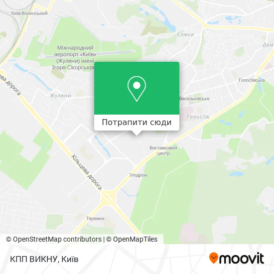 Карта КПП ВИКНУ