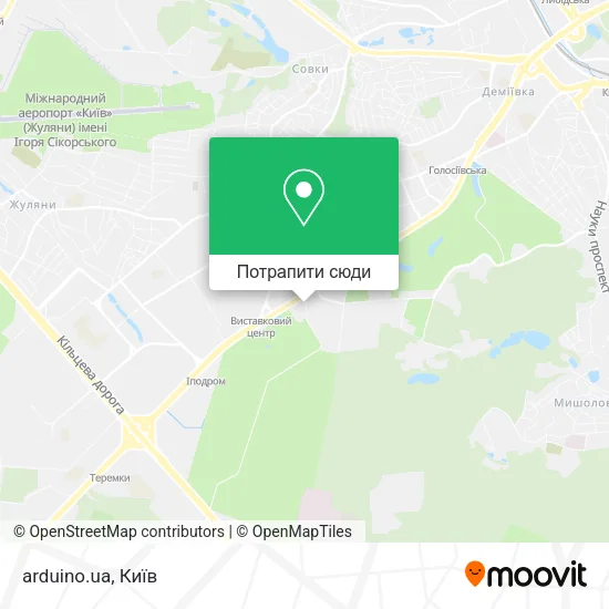 Карта arduino.ua