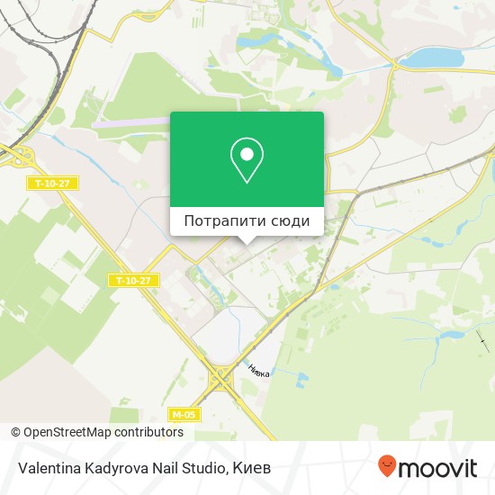 Карта Valentina Kadyrova Nail Studio