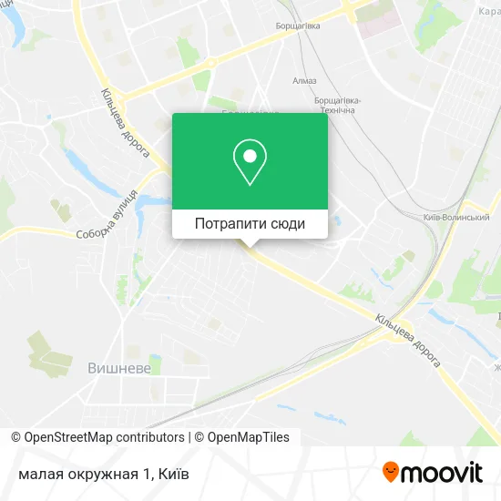 Карта малая окружная 1