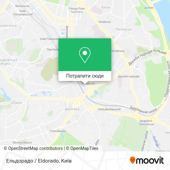 Карта Ельдорадо / Eldorado
