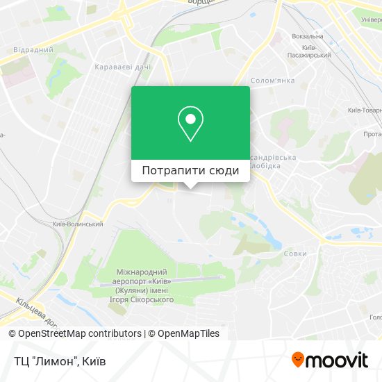 Карта ТЦ "Лимон"