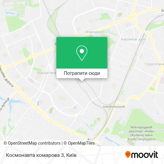 Карта Космонавта комарова 3
