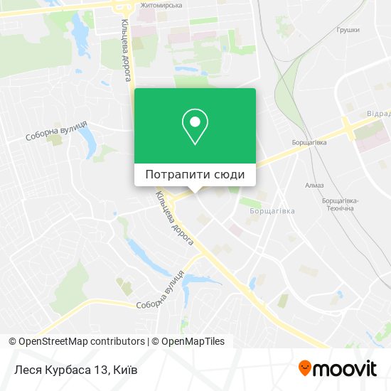 Карта Леся Курбаса 13
