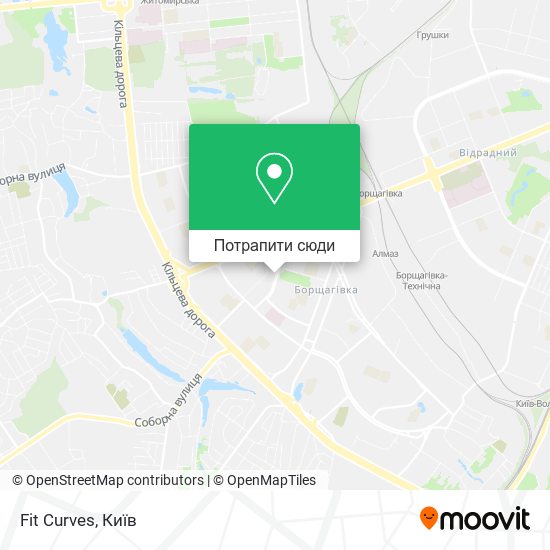 Карта Fit Curves