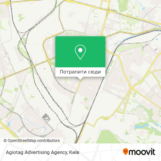 Карта Agiotag Advertising Agency