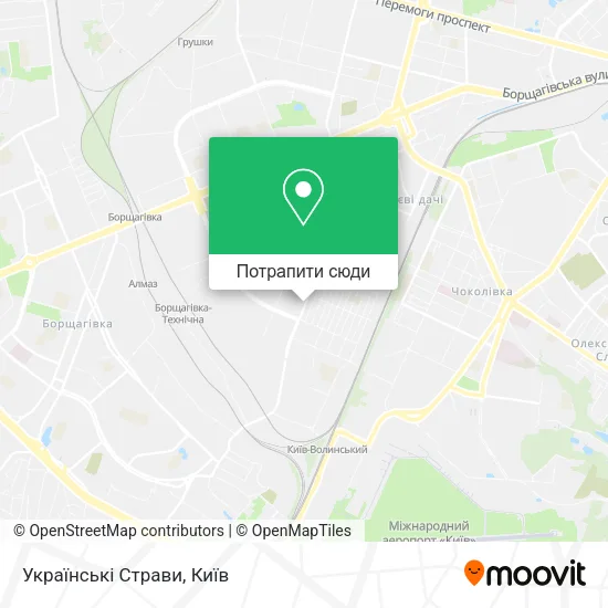 Карта Українські Страви