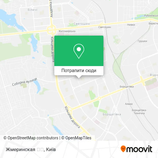 Карта Жмеринская 🏩🐼