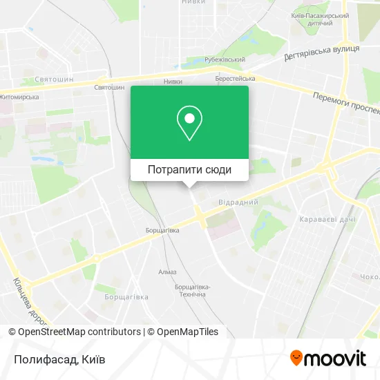 Карта Полифасад