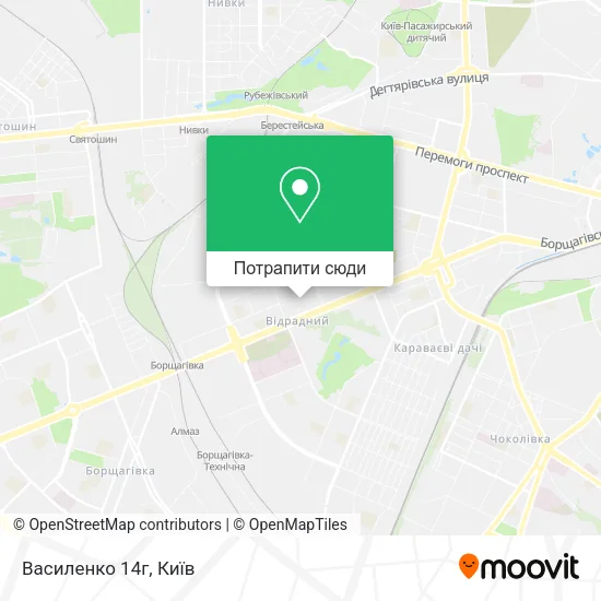 Карта Василенко 14г