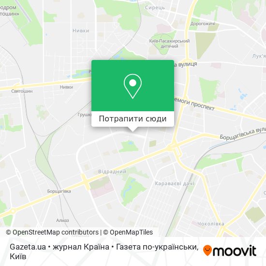 Карта Gazeta.ua • журнал Країна • Газета по-українськи