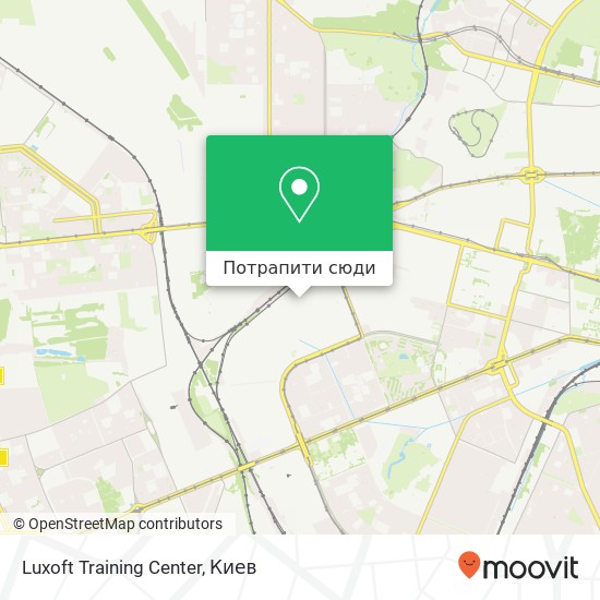 Карта Luxoft Training Center