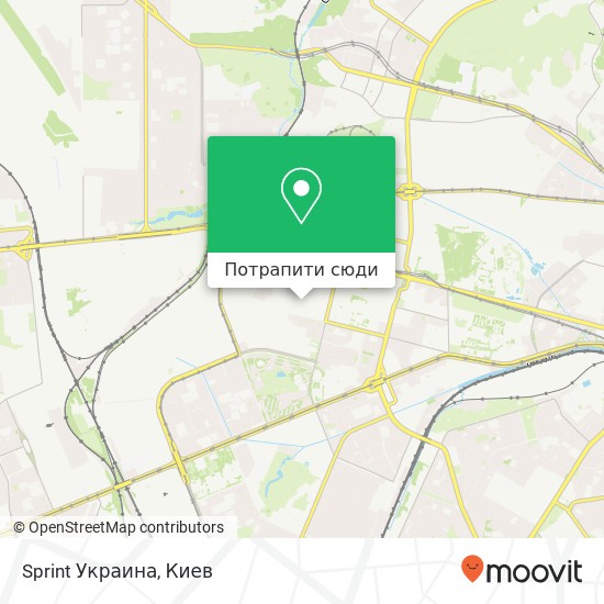 Карта Sprint Украина