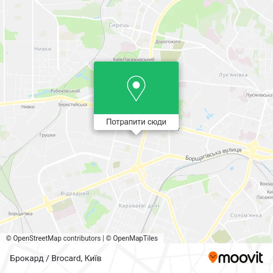 Карта Брокард / Brocard