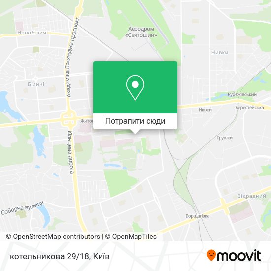 Карта котельникова 29/18