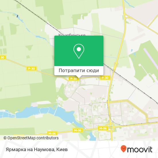 Карта Ярмарка на Наумова
