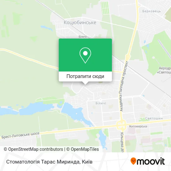 Карта Стоматологія Тарас Миринда
