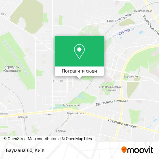 Карта Баумана 60