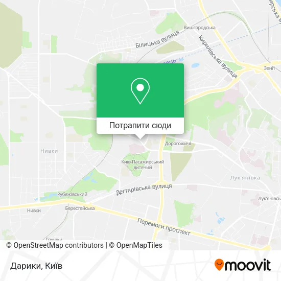 Карта Дарики