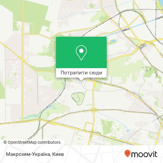 Карта Макрохем-Україна