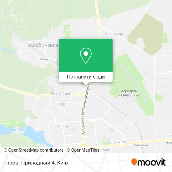 Карта пров. Приладный 4