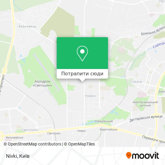 Карта Nivki