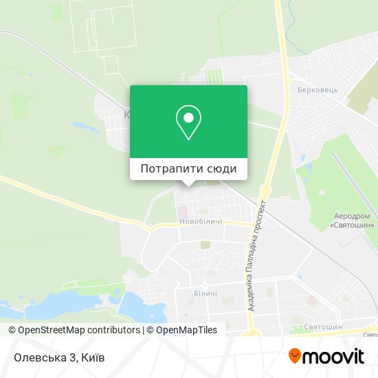 Карта Олевська 3