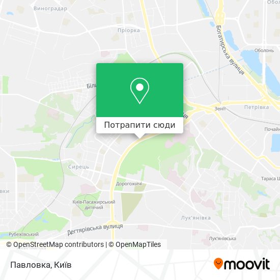 Карта Павловка
