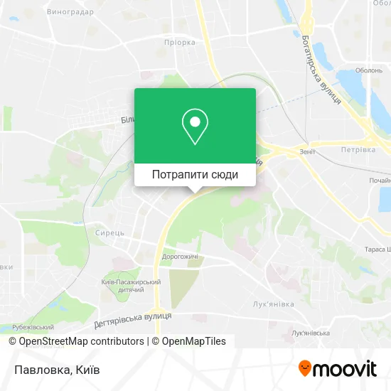 Карта Павловка
