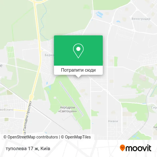 Карта туполева 17 ж