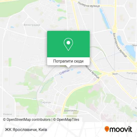 Карта ЖК Ярославичи