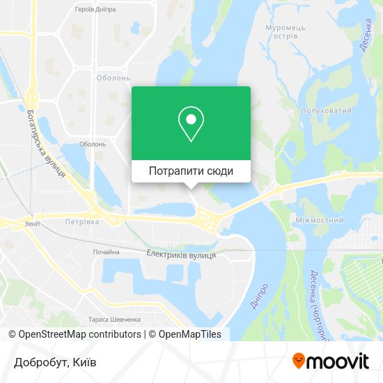 Карта Добробут