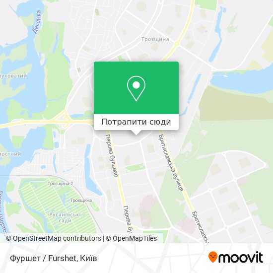 Карта Фуршет / Furshet