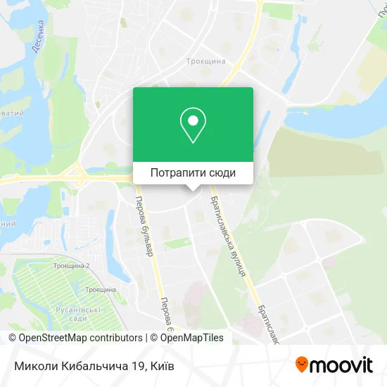 Карта Миколи Кибальчича 19