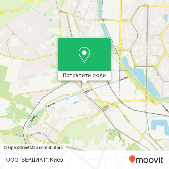 Карта ООО "ВЕРДИКТ"