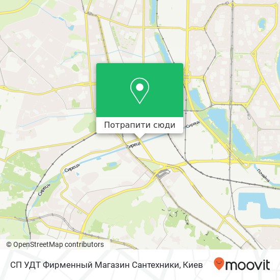 Карта СП УДТ Фирменный Магазин Сантехники