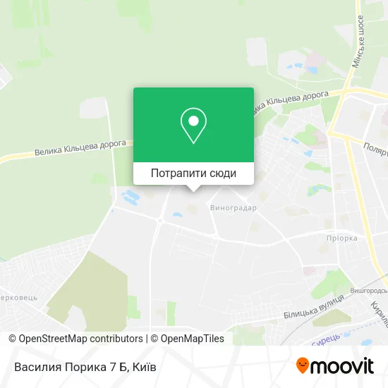 Карта Василия Порика 7 Б