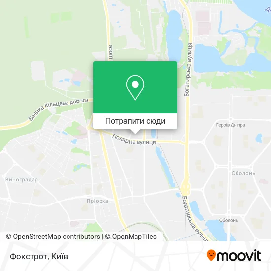 Карта Фокстрот