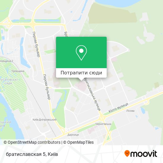 Карта братиславская 5
