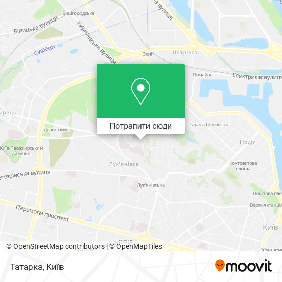 Карта Татарка