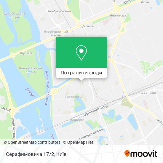Карта Серафимовича 17/2