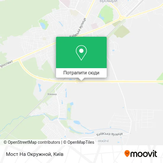 Карта Мост На Окружной