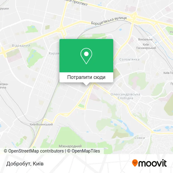 Карта Добробут