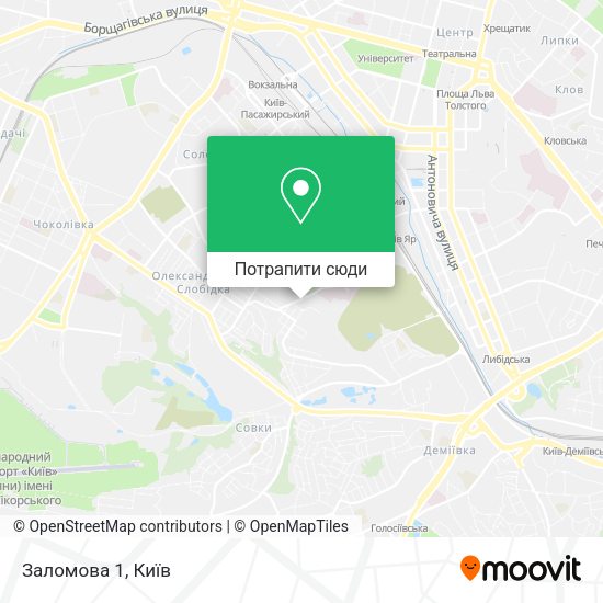 Карта Заломова 1