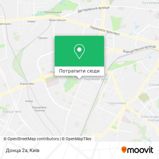 Карта Донца 2а