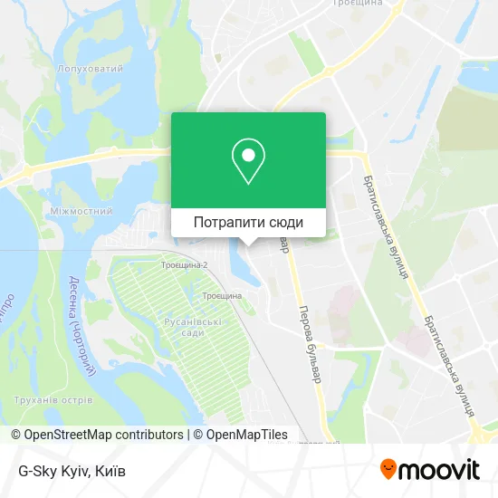Карта G-Sky Kyiv